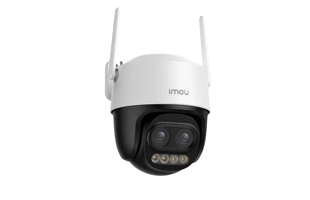 IPC-S7DN-5M0WEZ. Cámara wifi Imou Cruiser Z de 5MP con resolución de 3K zoom hibrido de 12x pan til, lentes de 2.8mm y lente de 12mm visión inteligente a color 